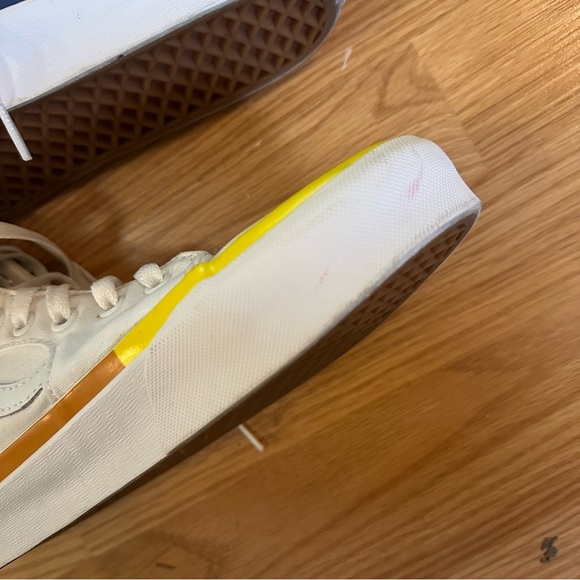 Vans Sk8-Hi Tapered Rainbow Foxing White Rainbow Pride VN0A4U16MWF Sneaker Shoe - Picture 3 of 12